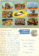 Native People, Wild Animals, Kenya Postcard Posted 1972 Stamp - Kenya