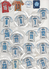 NO PINS PIN'S MAGNETTE 24A FOOT FOOTBALL OM OLYMPIQUE MARSEILLE LOT DE 19 + 3 DOUBLES MAGNETTES - Sports