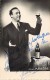 Ref L554- Artistes - Artiste - Jean Navarre -publicité Alcool St Raphael -veritable Dedicace Signature- Carte Bon Etat - - Artisti