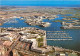 30-PORT-CAMARGUE- VUE GENERALE AERIENNE , LES MARINAS - Autres & Non Classés