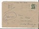 SAAR - 1948 - ENVELOPPE REUTILISEE RECTO VERSO (VOIR DOS - SIEHE RÜCKSEITE) De SAARBRÜCKEN Pour HUNINGUE (HAUT-RHIN) - Brieven En Documenten