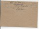 SAAR - 1947 - ENVELOPPE De SAARBRÜCKEN Avec MECA FRANCAISE Pour HUNINGUE (HAUT-RHIN) - Covers & Documents