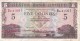 BILLETE DE IRLANDA DE 5 POUNDS DEL AÑO 1998  (BANKNOTE) ULSTER (RARO) - Ireland