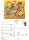 Joan Miro, Art Painting Postcard Posted Joan Miro Stamp - Paintings