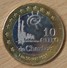 10 Euro De Chartres/ Bessant De La Ville De Chartres 1998 TRIcolore - Euros Des Villes