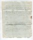 !!! 2E DIVISION ARMEE DE SAMBRE ET MEUSE (R) SUR LETTRE AVEC TEXTE INCOMPLET NON DATE - Marques D'armée (avant 1900)