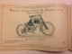 Delcampe - Cycles, Motocycles, SOCIETE LA FRANCAISE, Catalogue De Vente, Vers 1900 - Publicités