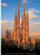 Sagrada Familia, Barcelona, Spain Postcard Posted 2012 Stamp - Barcelona