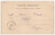 Convoyeur DINARD A DINAN Sur Carte Postale. 1903. - Poste Ferroviaire