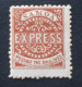 SAMOA 1877 - 1882 Express Stamps 2 Sh Sepia  MNLH PERFORATION  11 1/2 X 11 - Samoa Americana