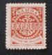 SAMOA 1877 - 1882 Express Stamps 2 Sh Sepia  MH PERFORATION  11 1/2 X 12 - Samoa Americano