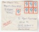 1985 REGISTERED TURKEY Stamps COVER  To Germany - Covers & Documents