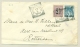 Nederlands Indië - 1903 - 12,5 Cent Opdruk Op Bontkraag, Envelop G15, Met 2,5 Cent Bijfrankering Naar Rotterdam - Nederlands-Indië