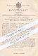 Original Patent - J. Jacobsen , Berlin Friedenau , 1900 , Fördervorrichtung Für Körniges O. Pulveriges Gut | Rechen !!! - Historische Dokumente