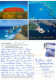 Multiview, Australia Postcard Posted 2015 Self-adhesive Stamp - Autres & Non Classés