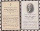 6AI4090  IMAGE PIEUSE RELIGIEUSE Mortuaire  MME LEON TAROT MAHIER 1931 MME FELIX TAROT GATIN 1927 Lot 2 Images  2 SCANS - Imágenes Religiosas