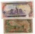 2 Banconote Kenya 100 One Hundred Shilingi Mia Moja Serie AJ 1991 E10 Shilingi Kumi Serie AL 1990 - Kenia