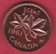 Canada - 1 Cent - 1961 - Canada