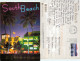 Art Deco Hotels, Miami, Florida, United States US Postcard Posted 2010 Stamp - Miami