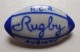 Pins En Porcelaine Signé - Rugby R.C.A. Aubigny - Port Inclus Pour L'Espagne - Rugby