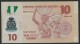 NIGERIA Banknote 10 Ten NAIRA 2011 UNC P#39r - Series DZ - Replacement POLYMER Note - Nigeria