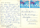 Prcanj, Montenegro  Postcard Posted 1988 Stamp - Montenegro