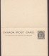 Canada Postal Stationery Ganzsache Entier 1c. Victoria W. Reply Antwort Response Unused (2 Scans) - 1860-1899 Règne De Victoria