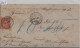 1882 Sitzende Helvetia/Helvétie Assise 48/40 Faserpapier - Stempel: Bäretschweil (Bäretswil) ZH 29.I.82 - Briefe U. Dokumente