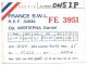 CARTE QSL FRANCE FE 3951, RADIO AMATEUR - Radio Amateur