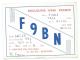 CARTE QSL FRANCE F9BN, RADIO AMATEUR, BOULOURIS, VAR 83 - Radio Amateur