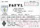 CARTE QSL FRANCE F6FVL, RADIO AMATEUR, FOS SUR MER, BOUCHES DU RHONE 13 - Radio Amateur