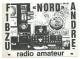 CARTE QSL FRANCE F1BZU, RADIO AMATEUR, " NORD " - Radio Amateur