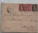 1881 Sitzende Helvetia/Helvétie Assise 38/30 2x - 30/22 - Stempel: Geneve Nach München Mit Inhalt - Lettres & Documents