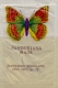 ITALIA : Sachet De Sucre/Sugar Package : VLINDER,PAPILLON,BUTTERFLY,   ## Papilio Machaon ## ## Vanessa Io ## - Sucres