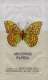 SWITZERLAND : Sachet De Sucre/Sugar Package : VLINDER,PAPILLON,BUTTERFLY,   ## Papilio Podalirius @ Argynnis Paphia ## - Suiker