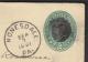 USA 1891 Post Postal History Mail Delivery Classics Used Prepaid Cover Green Oval 2c Definitive - ...-1900