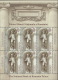 Romania 2013 / National Bank - Architecture - Allegorical Statues / Set 4 MS - Nuovi