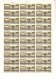 611-612 En Feuilles De 30 Timbres - Neufs