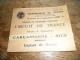 Carnet De Route Ancien Touring- Club De France De 1935, Comité De Tourisme Cycliste, Circuit De France - Cyclisme