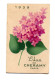 CARTE PARFUMEE  Lilas De CHERAMY Paris  CALENDRIER 1939 - Vintage (until 1960)