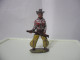 SOLDATINO COWBOY-WESTERN-XILOPLATO-CROMOPLASTO-VINTAGE. - Figurines