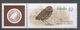 Canada 2008. Scott #2285d (MNH) Endagered Animals: Owl's: Burrowing, Hibou - Ungebraucht