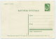 SOVIET UNION 1961 3K Green On White Picture Postcard Unused.  Michel P291 - 1960-69