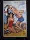 FEMME SEXY PIN-UP ESCARPINS BAIGNEUSE MAILLOT DE BAIN ILLUSTRATEUR PEDRO SEGUI - Sonstige & Ohne Zuordnung