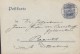 Germany Deutsches Reich Postal Stationery Ganzsache Germania WITTENBURG Mecklenburg 1906 BAYREUTH (2 Scans) - Postkarten