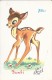 Walt Disney - Bambi Avec Pub Pour Les Chocolats Tobler - Autres & Non Classés