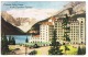 RB 1123 -  1937 Postcard With Chateau Lake Louise Cancel - Alberta Canada - 3c Rate To UK - Briefe U. Dokumente