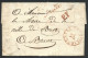 L Càd BRUXELLES/1831 + P  P/BRUXELLES + P.F + AED Pour Brest + "65" Au Dos - 1830-1849 (Onafhankelijk België)