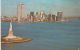 50557- NEW YORK CITY- STATUE OF LIBERTY, LOWER MANHATTAN PANORAMA - Estatua De La Libertad