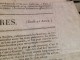 JOURNAL DES MAIRES, 21 Aout, 1817 - Autres & Non Classés